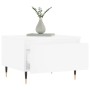 White engineered wood coffee table 50x46x35 cm by , Coffee table - Ref: Foro24-830844, Price: 44,21 €, Discount: %