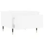 White engineered wood coffee table 50x46x35 cm by , Coffee table - Ref: Foro24-830844, Price: 43,69 €, Discount: %