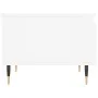 White engineered wood coffee table 50x46x35 cm by , Coffee table - Ref: Foro24-830844, Price: 43,69 €, Discount: %