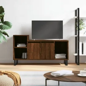 TV-Schrank aus braunem Eichensperrholz, 100 x 35 x 55 cm von , TV-Möbel - Ref: Foro24-831331, Preis: 63,96 €, Rabatt: %