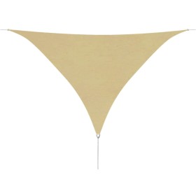 Triangle sail awning beige Oxford fabric 3.6x3.6x3.6 m by vidaXL, Umbrellas - Ref: Foro24-42295, Price: 28,19 €, Discount: %