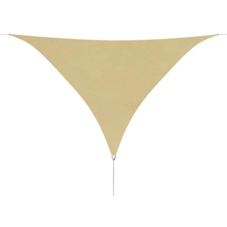 Triangle sail awning beige Oxford fabric 3.6x3.6x3.6 m by vidaXL, Umbrellas - Ref: Foro24-42295, Price: 32,51 €, Discount: %