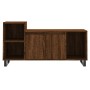TV-Schrank aus braunem Eichensperrholz, 100 x 35 x 55 cm von , TV-Möbel - Ref: Foro24-831331, Preis: 64,72 €, Rabatt: %