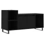 Schwarzer TV-Schrank aus Sperrholz, 100 x 35 x 55 cm von , TV-Möbel - Ref: Foro24-831325, Preis: 66,82 €, Rabatt: %