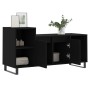 Schwarzer TV-Schrank aus Sperrholz, 100 x 35 x 55 cm von , TV-Möbel - Ref: Foro24-831325, Preis: 55,50 €, Rabatt: %