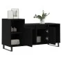 Schwarzer TV-Schrank aus Sperrholz, 100 x 35 x 55 cm von , TV-Möbel - Ref: Foro24-831325, Preis: 66,82 €, Rabatt: %