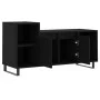 Schwarzer TV-Schrank aus Sperrholz, 100 x 35 x 55 cm von , TV-Möbel - Ref: Foro24-831325, Preis: 66,82 €, Rabatt: %