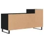 Schwarzer TV-Schrank aus Sperrholz, 100 x 35 x 55 cm von , TV-Möbel - Ref: Foro24-831325, Preis: 66,82 €, Rabatt: %