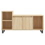 Mueble para TV madera contrachapada roble Sonoma 100x35x55 cm de , Muebles TV - Ref: Foro24-831327, Precio: 65,44 €, Descuent...