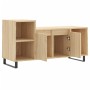 Mueble para TV madera contrachapada roble Sonoma 100x35x55 cm de , Muebles TV - Ref: Foro24-831327, Precio: 65,44 €, Descuent...