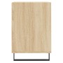 Mueble para TV madera contrachapada roble Sonoma 100x35x55 cm de , Muebles TV - Ref: Foro24-831327, Precio: 65,44 €, Descuent...