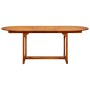 Mesa de jardín madera maciza de acacia 200x100x75 cm de vidaXL, Mesas de jardín - Ref: Foro24-41818, Precio: 247,92 €, Descue...
