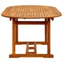 Mesa de jardín madera maciza de acacia 200x100x75 cm de vidaXL, Mesas de jardín - Ref: Foro24-41818, Precio: 247,92 €, Descue...
