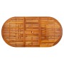 Mesa de jardín madera maciza de acacia 200x100x75 cm de vidaXL, Mesas de jardín - Ref: Foro24-41818, Precio: 247,92 €, Descue...