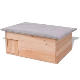 Igelhaus aus Holz 45x33x22 cm von vidaXL, Käfige und Lebensräume für Kleintiere - Ref: Foro24-42351, Preis: 45,45 €, Rabatt: %
