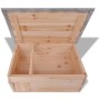 Igelhaus aus Holz 45x33x22 cm von vidaXL, Käfige und Lebensräume für Kleintiere - Ref: Foro24-42351, Preis: 49,71 €, Rabatt: %