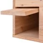 Wooden hedgehog house 45x33x22 cm by vidaXL, Cages and habitats for small animals - Ref: Foro24-42351, Price: 45,45 €, Discou...