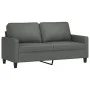 2-Sitzer-Sofa aus dunkelgrauem Stoff, 140 cm von , Sofas - Ref: Foro24-359164, Preis: 215,51 €, Rabatt: %
