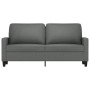 2-seater sofa in dark gray fabric 140 cm by , Sofas - Ref: Foro24-359164, Price: 219,69 €, Discount: %