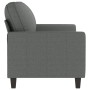 2-seater sofa in dark gray fabric 140 cm by , Sofas - Ref: Foro24-359164, Price: 219,69 €, Discount: %