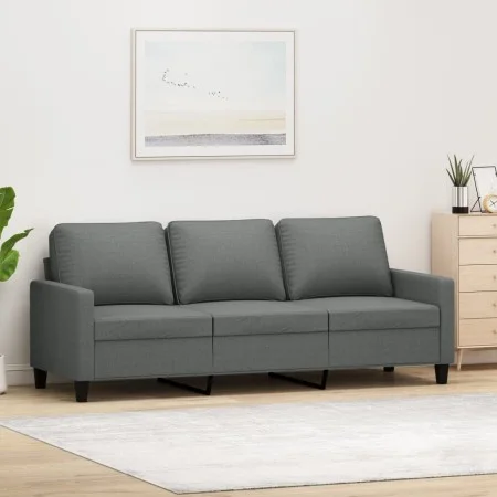 3-Sitzer-Sofa aus dunkelgrauem Stoff, 180 cm von , Sofas - Ref: Foro24-359172, Preis: 301,40 €, Rabatt: %