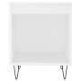 Weißer Nachttisch aus Sperrholz, 40 x 35 x 50 cm von , Nachttische - Ref: Foro24-830716, Preis: 34,27 €, Rabatt: %