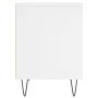 Mesita de noche madera contrachapada blanco 40x35x50 cm de , Mesitas de noche - Ref: Foro24-830716, Precio: 33,84 €, Descuent...