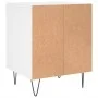 Mesita de noche madera contrachapada blanco 40x35x50 cm de , Mesitas de noche - Ref: Foro24-830716, Precio: 33,84 €, Descuent...