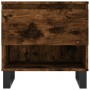 Smoked oak engineered wood coffee table 50x46x50 cm by , Coffee table - Ref: Foro24-830934, Price: 40,64 €, Discount: %