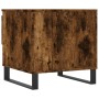 Smoked oak engineered wood coffee table 50x46x50 cm by , Coffee table - Ref: Foro24-830934, Price: 40,64 €, Discount: %