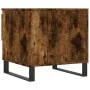 Smoked oak engineered wood coffee table 50x46x50 cm by , Coffee table - Ref: Foro24-830934, Price: 40,29 €, Discount: %