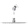 Runder Duschkopf mit Regeneffekt Edelstahl 25 cm von vidaXL, Duschköpfe - Ref: Foro24-142155, Preis: 22,36 €, Rabatt: %