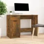 Schreibtisch aus geräuchertem Eichensperrholz, 100 x 50 x 75 cm von , Schreibtische - Ref: Foro24-817126, Preis: 86,65 €, Rab...
