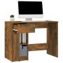 Schreibtisch aus geräuchertem Eichensperrholz, 100 x 50 x 75 cm von , Schreibtische - Ref: Foro24-817126, Preis: 87,64 €, Rab...