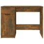Schreibtisch aus geräuchertem Eichensperrholz, 100 x 50 x 75 cm von , Schreibtische - Ref: Foro24-817126, Preis: 86,65 €, Rab...