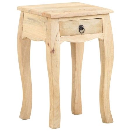 Solid mango wood bedside table 28x28x46 cm by vidaXL, Nightstands - Ref: Foro24-321708, Price: 90,68 €, Discount: %