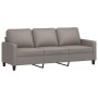 Sofa set with cushions 3 pieces taupe gray fabric by , Sofas - Ref: Foro24-3201475, Price: 543,31 €, Discount: %