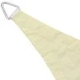 Toldo de vela triangular tela Oxford color crema 5x5x5 m by vidaXL, Umbrellas - Ref: Foro24-42301, Price: 52,91 €, Discount: %