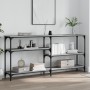Mesa consola madera de ingeniería gris Sonoma 160x29x75 cm de , Mesas auxiliares - Ref: Foro24-834088, Precio: 73,92 €, Descu...