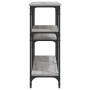 Mesa consola madera de ingeniería gris Sonoma 160x29x75 cm de , Mesas auxiliares - Ref: Foro24-834088, Precio: 73,92 €, Descu...