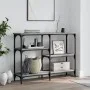 Sonoma gray engineered wood console table 102x29x75 cm by , Side tables - Ref: Foro24-834083, Price: 58,06 €, Discount: %
