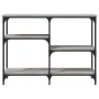 Mesa consola madera de ingeniería gris Sonoma 102x29x75 cm de , Mesas auxiliares - Ref: Foro24-834083, Precio: 58,82 €, Descu...