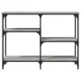Sonoma gray engineered wood console table 102x29x75 cm by , Side tables - Ref: Foro24-834083, Price: 58,06 €, Discount: %