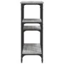 Sonoma gray engineered wood console table 102x29x75 cm by , Side tables - Ref: Foro24-834083, Price: 58,06 €, Discount: %
