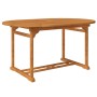 Garden dining set 7 pieces solid acacia wood by vidaXL, Garden sets - Ref: Foro24-41814, Price: 676,11 €, Discount: %