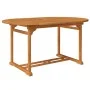 Set de comedor de jardín 7 piezas madera maciza de acacia de vidaXL, Conjuntos de jardín - Ref: Foro24-41814, Precio: 674,95 ...