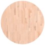 Rundes Brett aus massivem Buchenholz Ø80x2,5 cm von , Tischplatten - Ref: Foro24-355918, Preis: 89,64 €, Rabatt: %