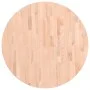 Tablero redondo de madera maciza de haya Ø80x2,5 cm de , Tableros para mesas - Ref: Foro24-355918, Precio: 88,15 €, Descuento: %