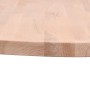 Rundes Brett aus massivem Buchenholz Ø80x2,5 cm von , Tischplatten - Ref: Foro24-355918, Preis: 89,64 €, Rabatt: %