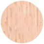 Rundes Brett aus massivem Buchenholz Ø80x1,5cm von , Tischplatten - Ref: Foro24-355911, Preis: 84,76 €, Rabatt: %